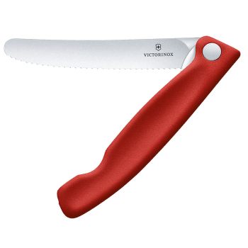 Nóż Victorinox Skládací svačinový nůž Swiss Classic,vlnkované ostří Red