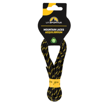 Sznurowadła La Sportiva Mountain Aequilibrium Laces Black/Yellow