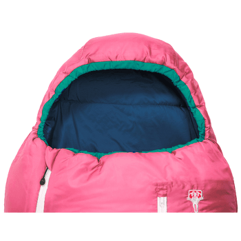 Śpiwór Grüezi bag Biopod Wolle Kids World Traveller Claret Red