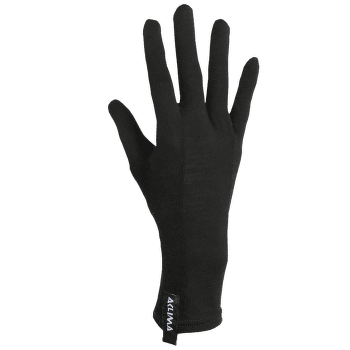 Rękawice Aclima LightWool Liner Gloves Jet Black