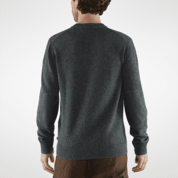 Sweter Fjällräven Övik Round-neck Sweater Men Dark Grey 030