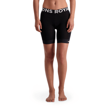 Bokserki Mons Royale Enduro Merino Air-Con Bike Short Liner Women Black