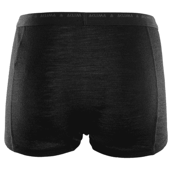 Bokserki Aclima WarmWool Boxer shorts Jet Black