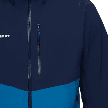 Bunda Mammut Alto Guide HS Hooded Jacket Men deep ice-marine 50554