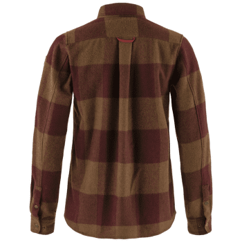 Koszula z długim rękawem Fjällräven Canada Shirt LS Women Autumn Leaf-Bordeaux Red
