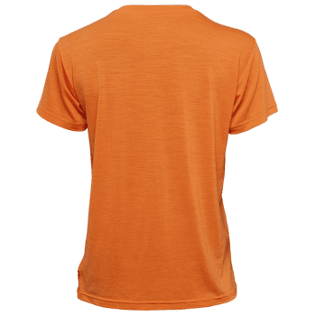 Koszulka z krótkim rękawem Aclima LightWool Tee Logo Women Orange Tiger
