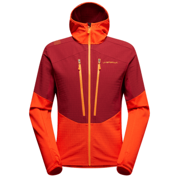 Bluza La Sportiva Session Tech Hoody Men Cherry Tomato/Sangria