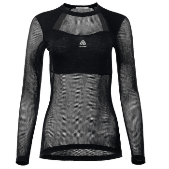 Koszulka z krótkim rękawem Aclima WoolNet Light Crewneck Women Jet Black