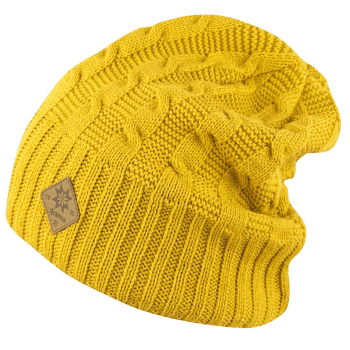 Czapki Kama A107 Knitted Hat yellow