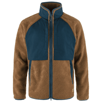 Bunda Fjällräven Vardag Pile Jacket Men Chestnut-Navy