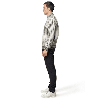 Sweter Devold Original Islender Crew Neck 150B  CHALK PINK/ANTHRACITE