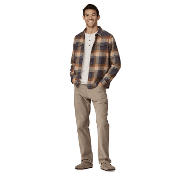 Koszula z długim rękawem Patagonia Fjord Flannel Shirt Men Hibernate: Sunken Blue
