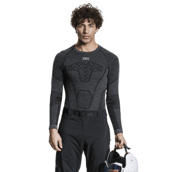 Koszulka z długim rękawem X-Bionic SYMBIO MERINO SHIRT LS MEN Rhino Grey