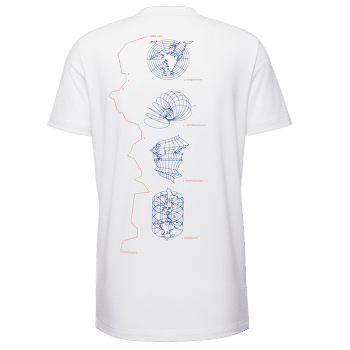 Koszulka z krótkim rękawem Mammut Mountain T-Shirt Eiger Men white 0243