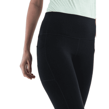 Legginsy Icebreaker Merino 260 Fastray 25 inch High Rise Tights Women Black