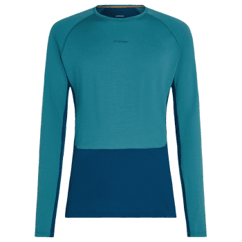 Koszulka z długim rękawem Icebreaker Merino 200 ZoneKnit™ LS Crewe Men ATLANTIS/TOPAZ/CB
