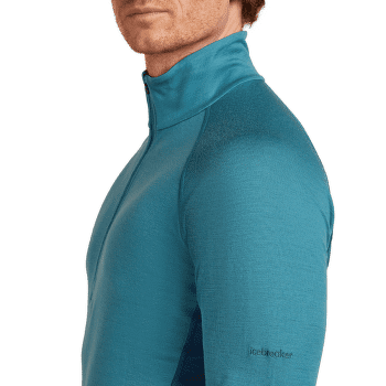 Koszulka z długim rękawem Icebreaker Merino 200 ZoneKnit™ LS Half Zip Men ATLANTIS/TOPAZ/CB
