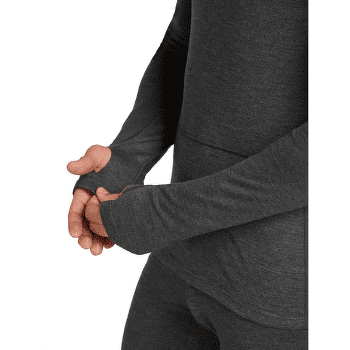 Koszulka z długim rękawem Icebreaker Merino 260 ZoneKnit™ LS Crewe Men JET HTHR-011