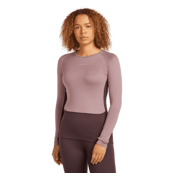 Koszulka z długim rękawem Icebreaker Merino 260 ZoneKnit™ LS Crewe Women JAVA/SUMMIT/CB