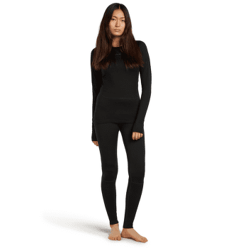 Koszulka z długim rękawem Icebreaker Merino 200 ZoneKnit™ LS Crewe Women BLACK