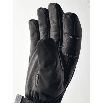 Rękawice Hestra Army Leather Gore-tex - 5 finger Svart/Svart