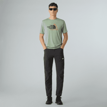 Koszulka z krótkim rękawem The North Face MOUNTAIN FOUNDATION SS TEE-GRAPHIC Men BQ1 SLATE MOSS