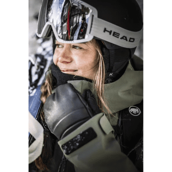 Rękawice Hestra Fall Line Mitt Women Bordeaux