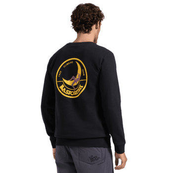 Koszulka z długim rękawem La Sportiva CLIMBING ON THE MOON Sweatshirt Men Fucsia/Giallo