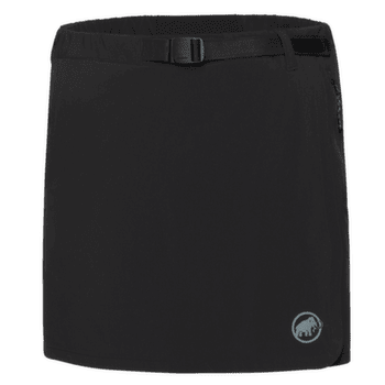 Spódnice Mammut TREKKER WRAP SKORT WOMEN black 0001