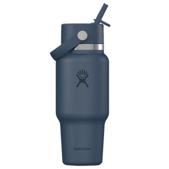 Termos Hydro Flask 24 OZ WIDE FLEX STRAW TRAVEL BOTTLE Harbor Blue