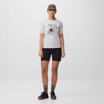 Koszulka z krótkim rękawem Fjällräven HOJA IVÄG T-SHIRT WOMEN Green