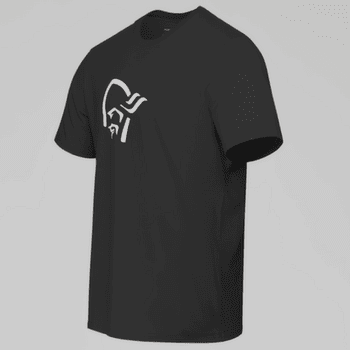 Koszulka z krótkim rękawem Norrona /29 cotton viking T-Shirt Men Caviar Black/Snowdrop
