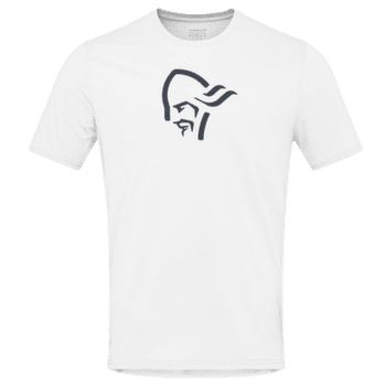 Koszulka z krótkim rękawem Norrona femund equaliser merino T-Shirt Men Snow White