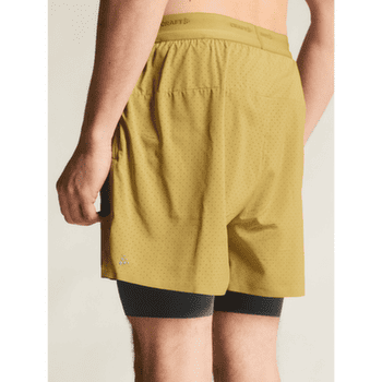 Szorty Craft Hypervent 2 v 1 Shorts Men KHAKI