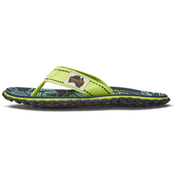 Klapki Gumbies Gumbies Lime Hibiscus Lime Hibiscus