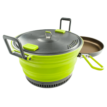 Naczynia GSI ESCAPE SET 3L WITH FRY PAN Green