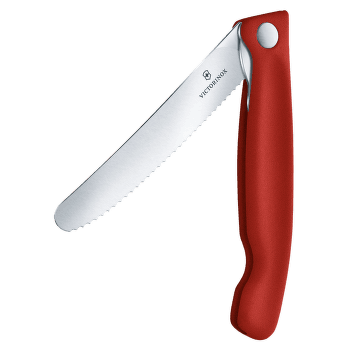 Nóż Victorinox Skládací svačinový nůž Swiss Classic,vlnkované ostří Red