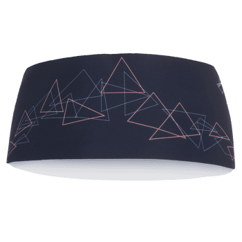 Opaska na głowę Direct Alpine Stripe anthracite/coral