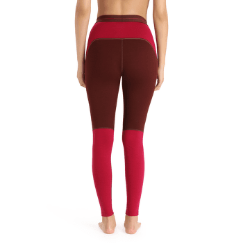 Legginsy Icebreaker 260 ZoneKnit Leggings Women BLACK/JET HTHR/CB