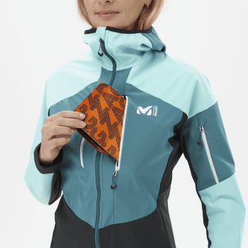 Bunda Millet M WHITE SHIELD JKT Women CORONET BLUE/SAPHIR