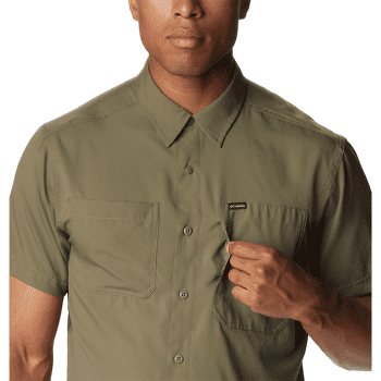 Koszulka z krótkim rękawem Columbia Silver Ridge™ Utility Lite Short Sleeve Men Ripple Blue 431