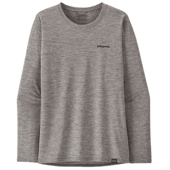 Koszulka z długim rękawem Patagonia Cap Cool Daily Graphic Shirt Waters Long Sleeve Women Fitz Roy Trout: Feather Grey