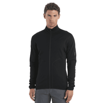 Bluza Icebreaker Merino 560 Realfleece™ Elemental LS Zip Men Black