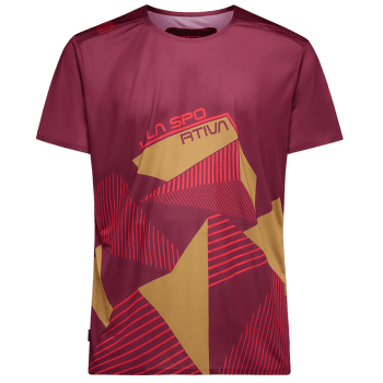 Koszulka z krótkim rękawem La Sportiva COMP T-SHIRT Men Redwood/Savana