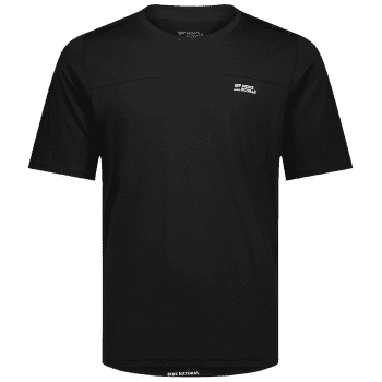 Koszulka z krótkim rękawem Mons Royale Diversion Merino Bike Jersey Short Sleeve Black