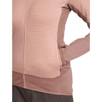 Bluza Icebreaker Merino Blend 300 RealFleece™ Descender LS Zip Women SUMMIT/BLUSH/CB