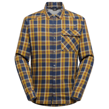 Koszula z długim rękawem La Sportiva RAMBLER LINED FLANNEL SHIRT MEN Night Sky/Savana