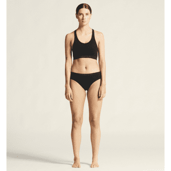 Majtki Craft Wool Seamless Hipster Women 999000 Black