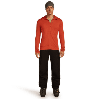 Bluza Icebreaker Merino 260 Quantum IV LS Zip Hoodie Men BITTERSWEET