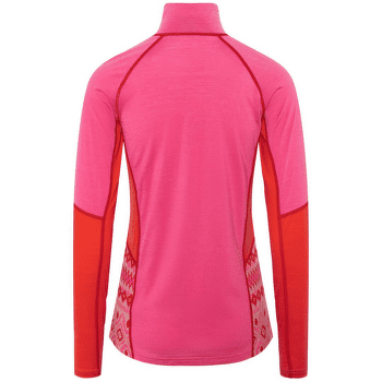 Koszulka z długim rękawem Kari Traa Malia HZ SPINK/BRIGHT PINK